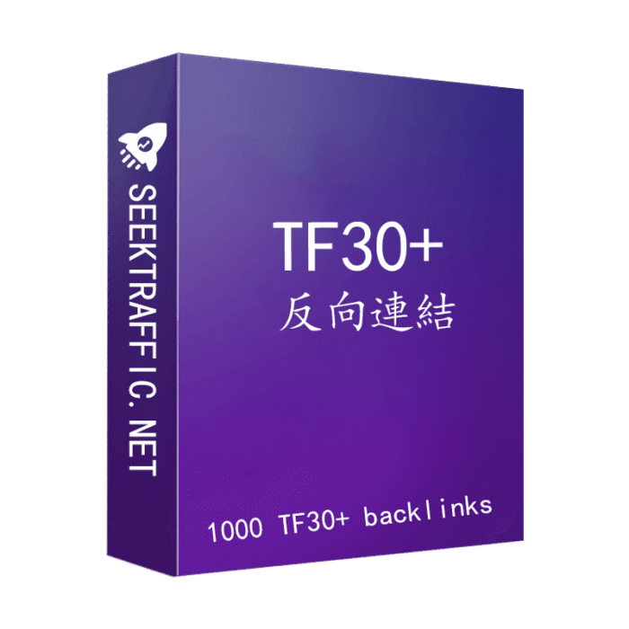 1000 TF30+ backlinks